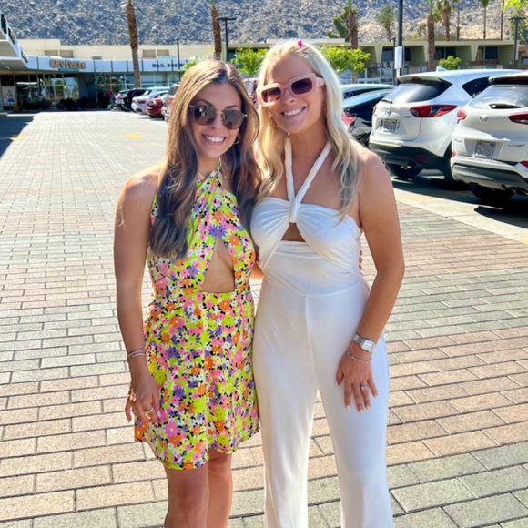 AFRM Flower Dress Small - Picture 3 of 3